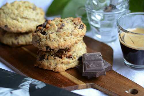 Cookies praliné chocolat et levain