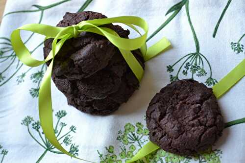 Cookies tout chocolat sans beurre