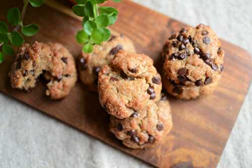 Cookies végans au beurre de cacahouète et chocolat végan