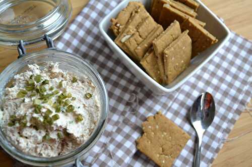 Crackers à la farine des Gaudes - farine de mais torréfiée