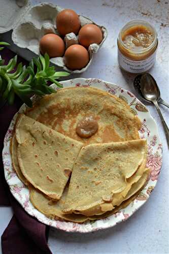 Crêpes à la confiture