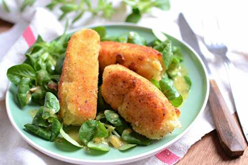 Croquettes de pommes de terre et céleri