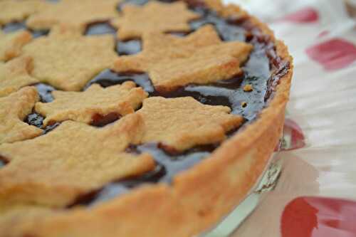 Crostata alle more - tarte à la confitude de mûres