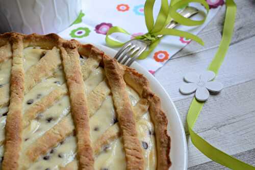 Crostata Pasquale alla ricotta e cioccolata