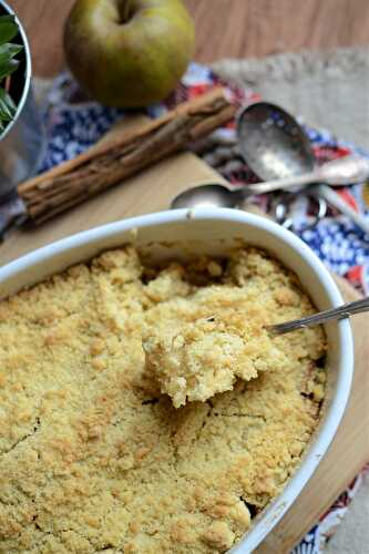 Crumble aux pommes de Cyril Lignac by Salomé