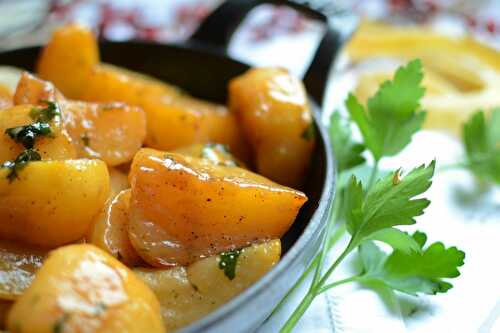 Cuisiner les navets jaunes - poêlée végétarien