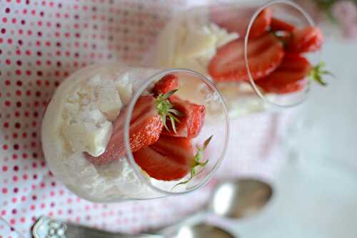 Eton Mess aux fraises