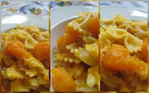 Farfalle alla zucca