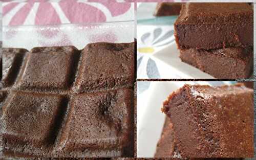 Fondant au chocolat au lait concentré non sucré de Patchouka