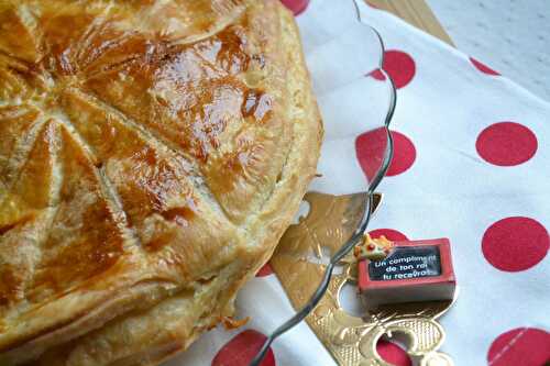 Galette des Rois amandes framboises