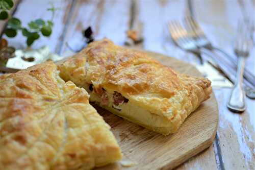 Galette des Rois crème pâtissière framboises mûres