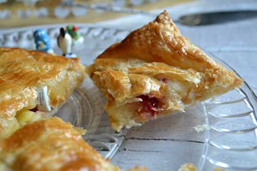 Galette des Rois pommes framboises