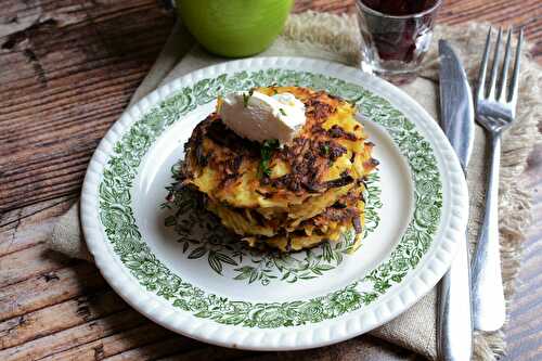 Galettes de panais végétarien