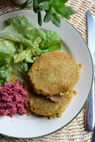 Galettes de quinoa et fromage