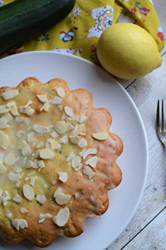 Gâteau à la courgette et citron