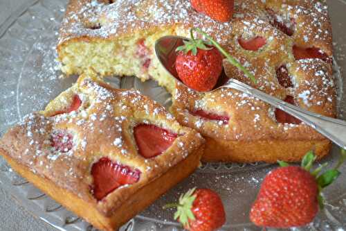 Gâteau aux fraises