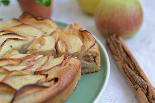 Gâteau aux pommes sans oeuf sans beurre
