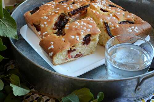 Gâteau aux quetsches