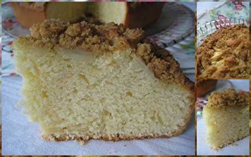 Gâteau moelleux et croustillant à la pomme