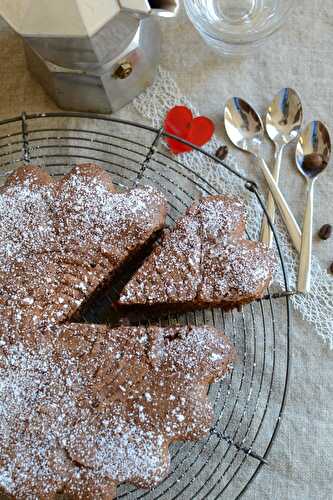 Gâteau moelleux noisettes café sans gluten sans beurre