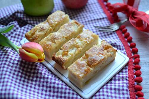 Gâteau moelleux pomme poire