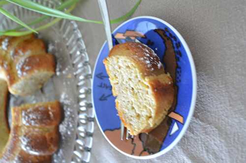 Gâteau pommes amandes - sans beurre