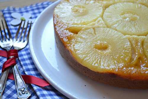 Gâteau renversé à l'ananas