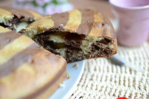 Gâteau tigré - cacao amandes