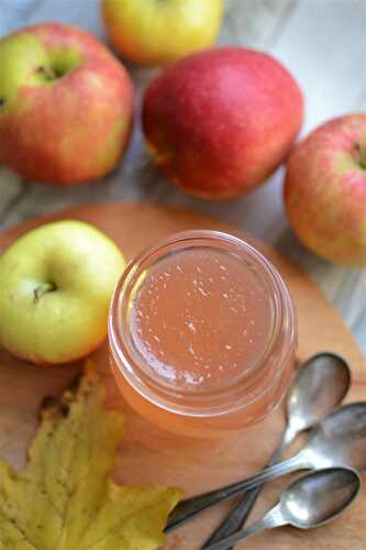 Gelée de pommes zero déchet