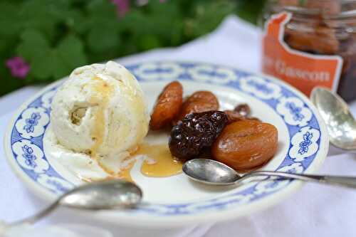 Glace vanille sans oeuf et mélange Gascon Jours Heureux