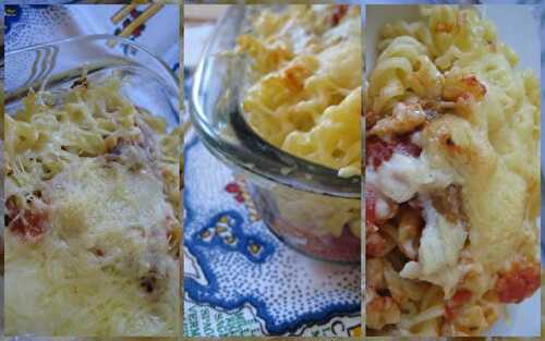 Gratin de fusilli