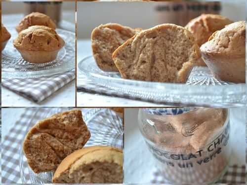 Grosses madeleines à la farine de chataigne