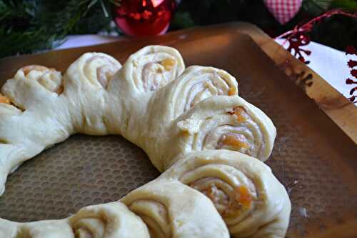 Guirlande aux abricots {brioche}