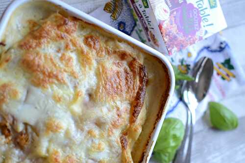 Lasagne sauce tomates confites et haricots rouges Ensoleil'ade