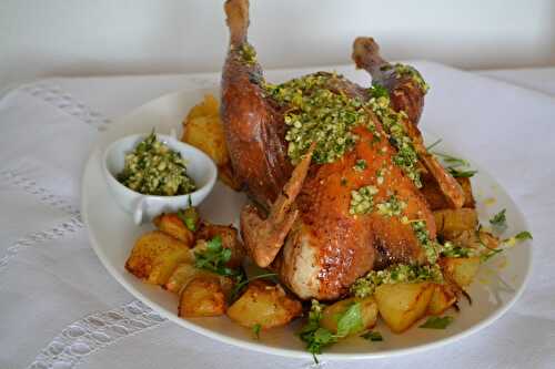 Le poulet du dimanche avec sa gremolata