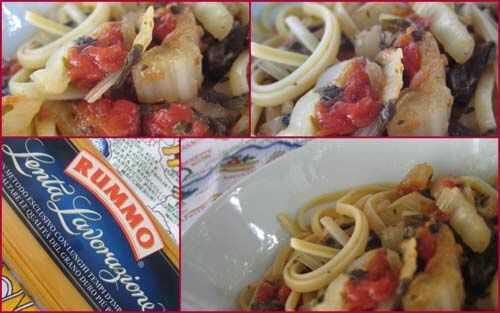 Linguine con le bietole