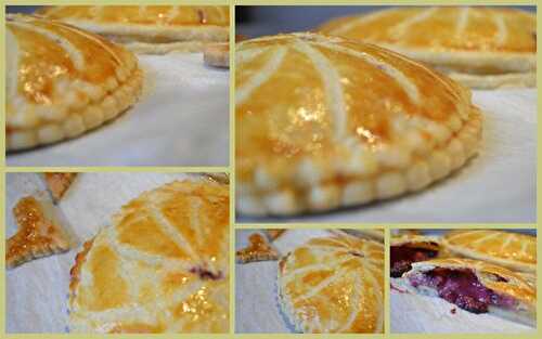 Ma galette des Rois au Lemon Curd et aux fruits rouges