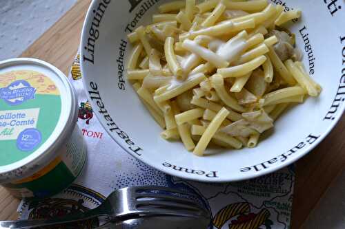 Macaroni aux endives et à la Cancoillotte