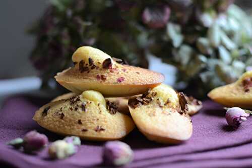 Madeleines à l'eau de rose