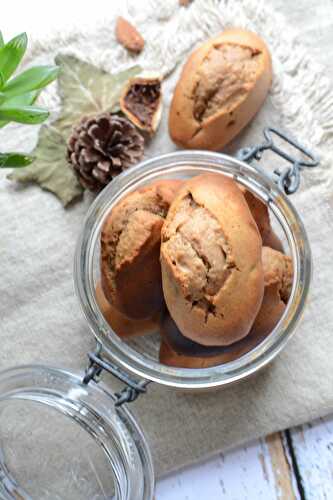 Madeleines à la purée d'amande