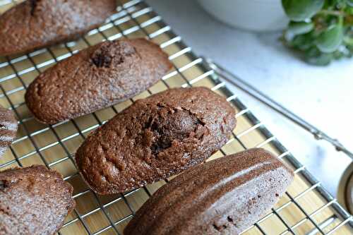 Madeleines au cacao