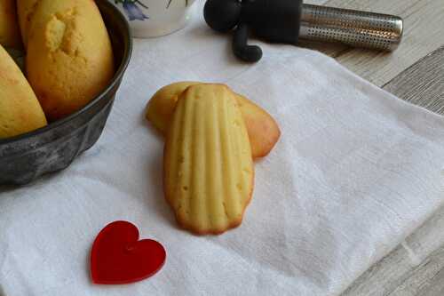 Madeleines au citron