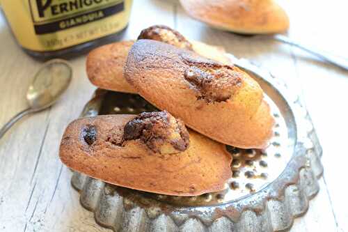 Madeleines au Gianduja