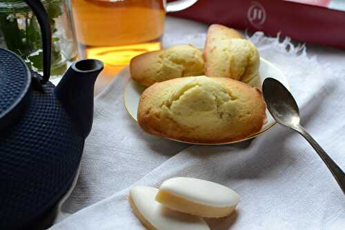 Madeleines aux Calissons Jours Heureux