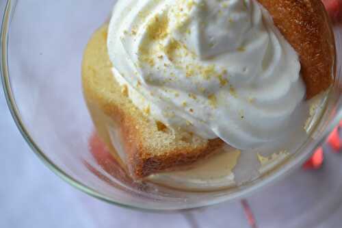 Madeleines façon Baba au Limoncello