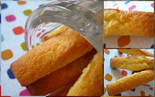 Madeleines longues à la fleur d'oranger