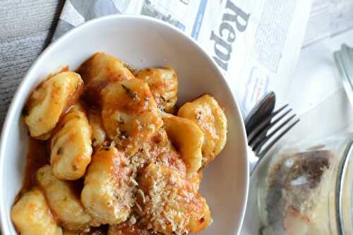 Mes premiers gnocchi faits maison