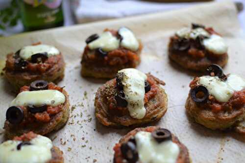 Mini galettes de pommes de terre façon pizza