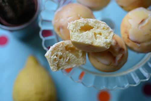 Mini muffins au citron