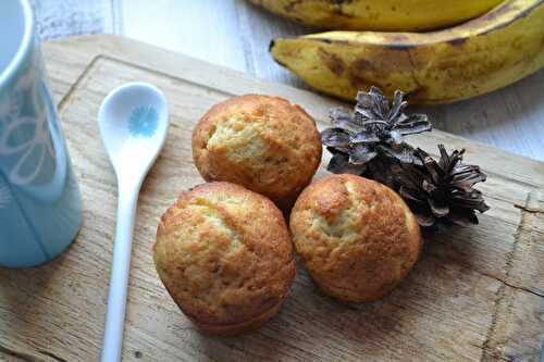 Mini Muffins aux bananes